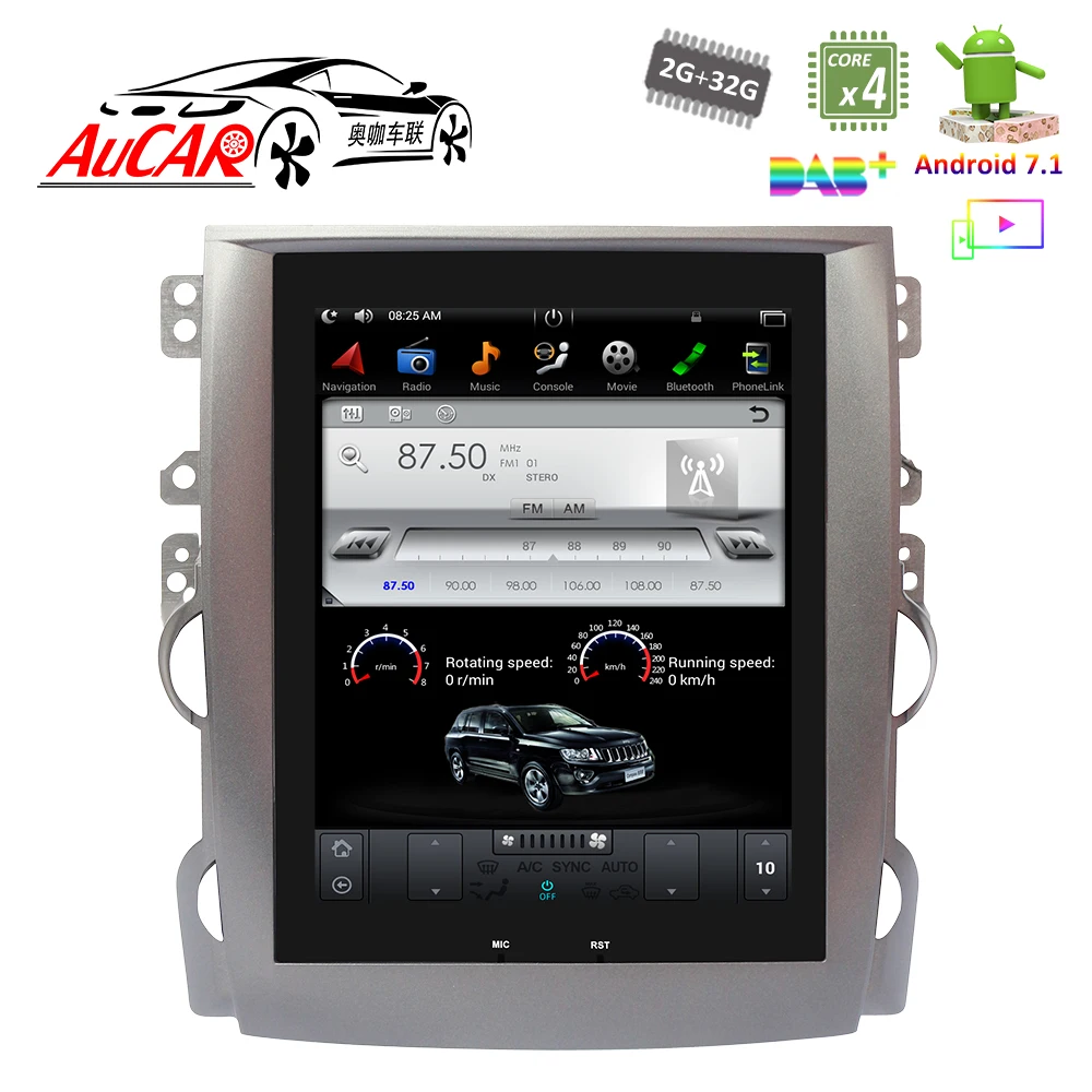 

Android 7.1 10.4" Tesla Style for Chevrolet Malibu 2013 - 2015 Car GPS Mulltimedia Bluetooth Radio WIFI 4G Vertical Stereo IPS
