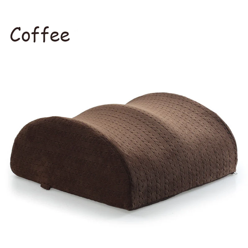 L077-Multifunctional Leg Pillow Travel Pillow Waist Cushion Wave Memory Foam Wedge Leg Cushion Sciatic Nerve Pain Relief Body Sleeping Pillow (8)