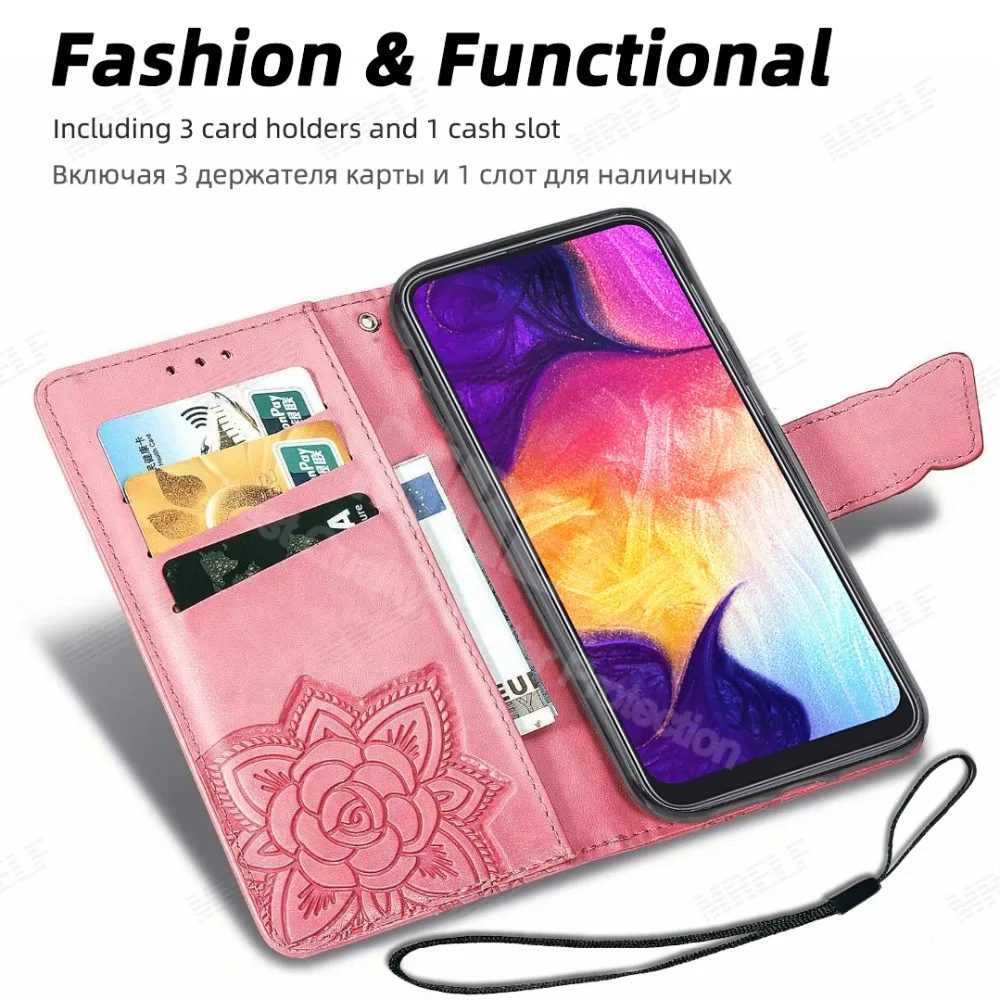 Чехол для Samsung A50 A70 A10 A40 чехол бумажник A20E M40 M20 M10 M30 A80 A60 A10E A20 A30 Galaxy