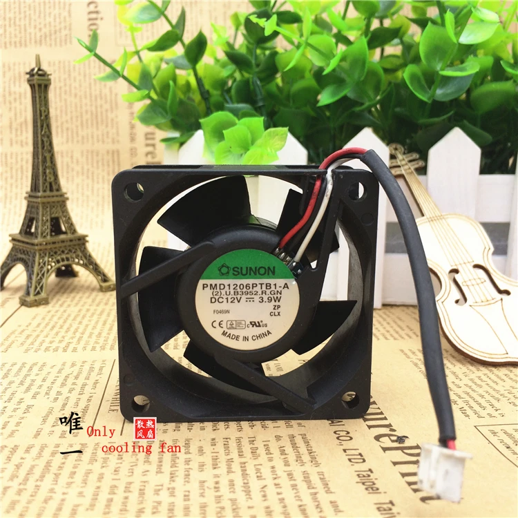 

ADDA Original Sunon maglev PMD1206PTB1-A 6CM 60mm 6025 DC 12V 3.9W inverter server axial dual ball bearing Cooling fans