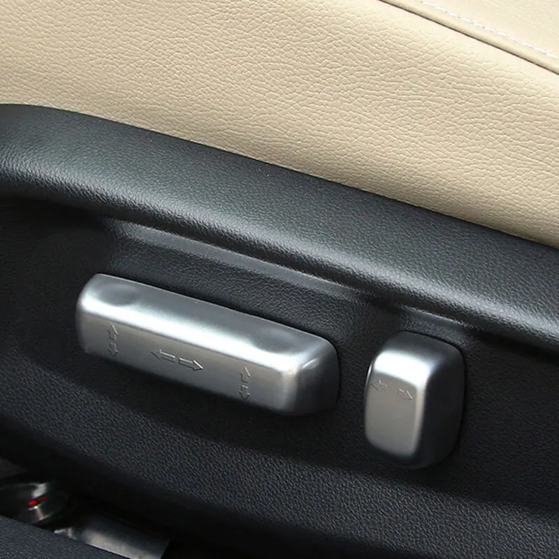 

For Honda Civic 10th 2016 2017 2018 ABS Matte Car Seat adjustment Switch cover trim Car styling accessories 2pcs