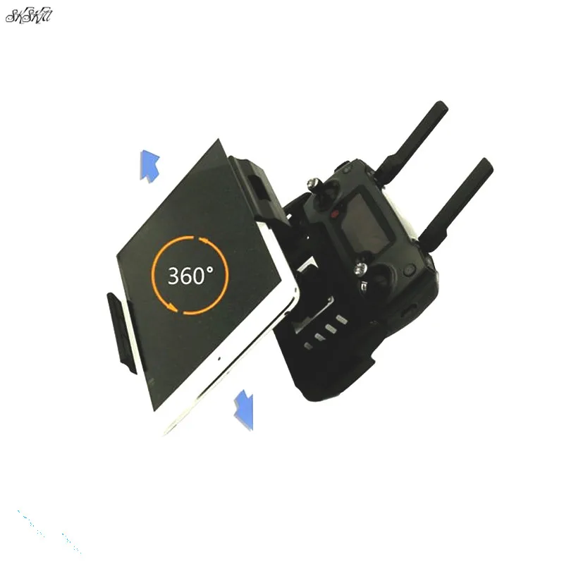 4-12in Phone Tablet monitor Holder Remote Controller Extended Bracket Rotate 360 degrees for DJI MAVIC PRO Transmitter 1