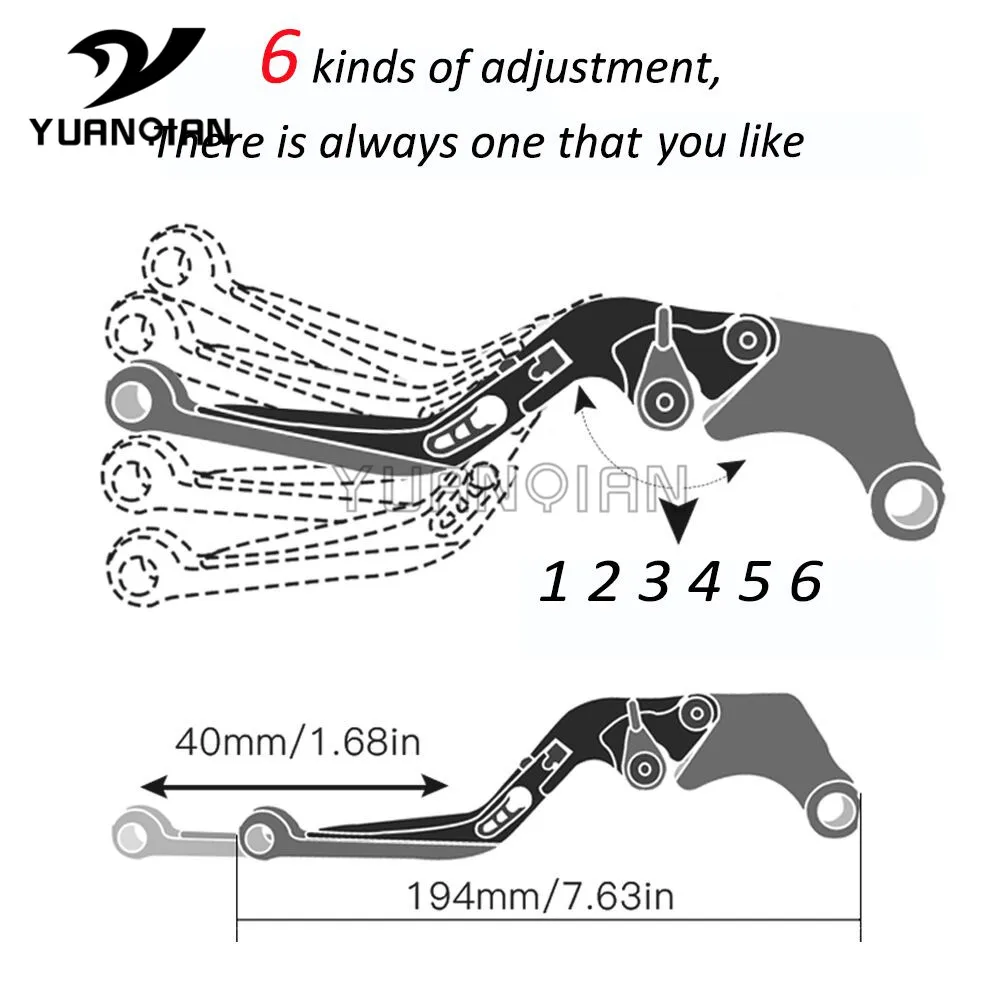 Для HONDA CBR 600 F2 F3 F4 F4i 1991-2007 Мотоцикл Регулируемые Складные Выдвижные Тормозные Рычаги Сцепления