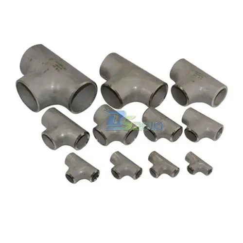 

High QualityNew 57MM Tee 3 way Stainless Steel 304 Butt Weld Pipe Fitting SS304