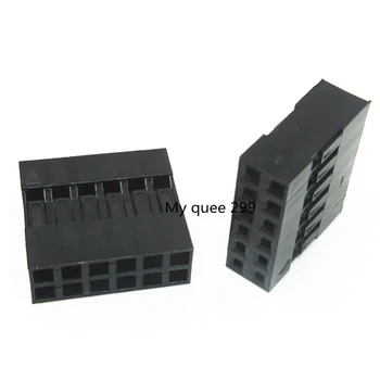 

1000pcs/lot 2x6Pin Dupont Shell /plug,Double, jumper Wire Cable Dupont Housing Pin, Pitch:2.54MM/0.1inch MZSMDZ09
