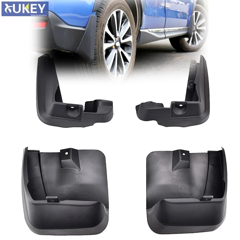 Set Molded Car Mud Flaps For Subaru XV Crosstrek 2013 2017 Mudflaps
