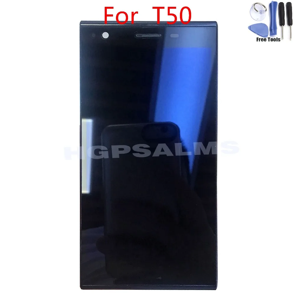 ZT003  For ZTE Blade Vec 4G ZTE T50 LCD Display Touch Screen Digitizer Panel Glass Sensor Assembly With Frame 5.0 Inch (3)