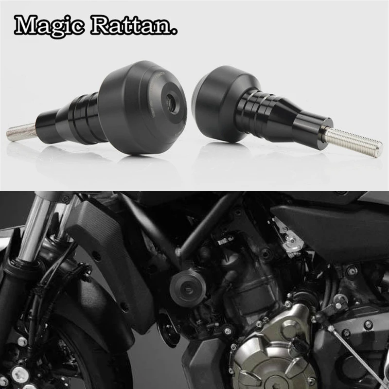 

Falling Protectors Motorcycle CNC Aluminum Frame Slider Anti Crash Caps Fairing Guard For Yamaha MT-07 2013-2016