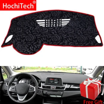 

Rose Pattern Non-slip Dashmat Dash Mat Dashboard Cover Pad Cover Carpet Car Sticker for BMW 2 series 2016 2017 2018 Car Styling
