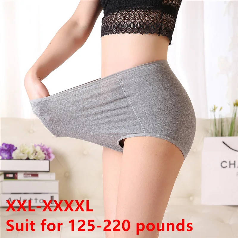 Large Size High Waist Period Panties For Women Menstruation Briefs Cotton Menstrual Leak Proof Plus Size Underwear Female XXXXL (13)