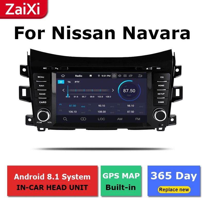 

ZaiXi 2Din For Nissan Navara D23 NP300 Navara 2014~2018 Car Android Radio Multimedia Player GPS Navigation IPS Screen HiFi WiFi