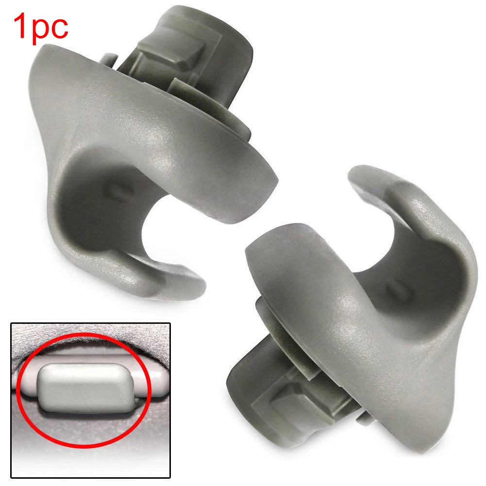 Parts Window Shade Sun Visor Clip Clamps Hanging Bracket Hanger Durable Auto Hook Car Interior Easy Install For Honda