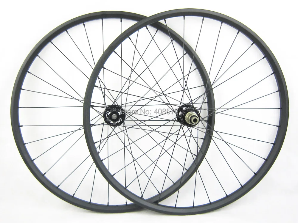 2015 Hookless AM down hill carbon mtb wheel 26er bicycle wheel set tubeless compatible