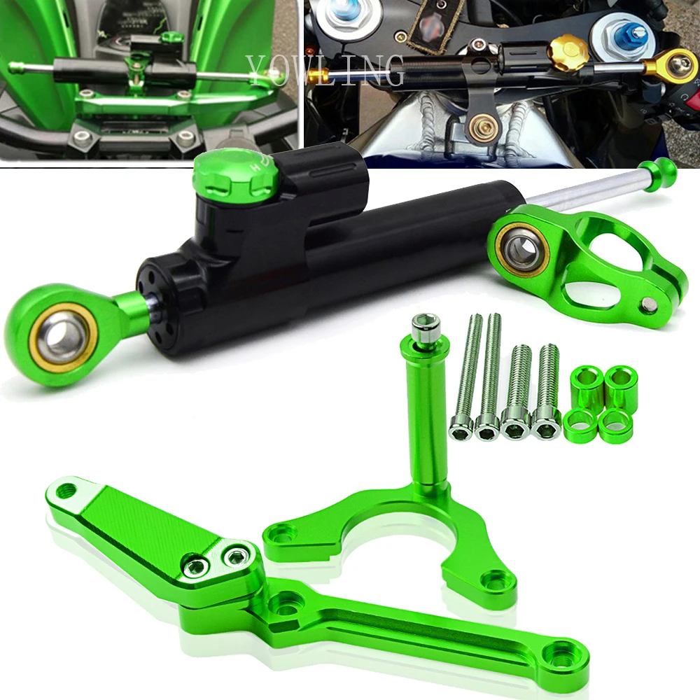 Moto CNC Steering Damper Staffa di montaggio Stabilizzatore per FJ-09 Damper Bracket MT-09 Tracer 15-17