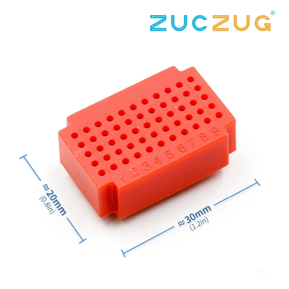 ZY-55 solderlss mini breadboard/PCB circuit board/solderless test board