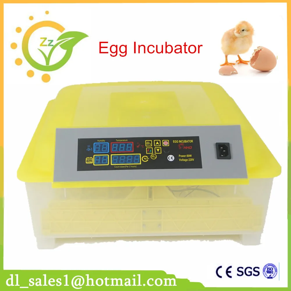 Wholesale And Retail Automatic Temperature 48 Eggs Incubator Mini Full