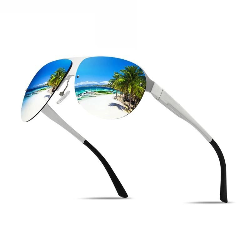 Мода поляризованные мужские классические солнцезащитные очки пилота Для женщин алюминия и магния Drive оттенки солнцезащитные очки без
