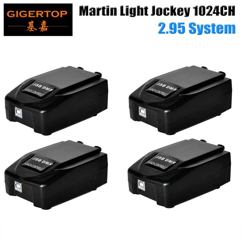 4 шт./лот Martin lightjockey 1024 USB контроллер DMX1024 USB контроллер Led Освещение сцены DMX ступенчатый регулятор освещения