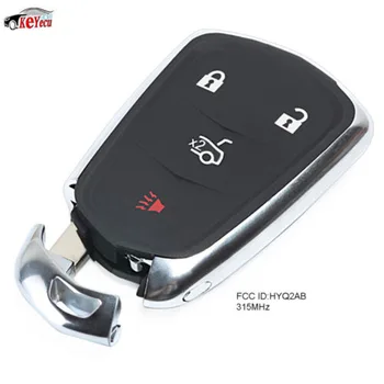 

KEYECU New Replacement Smart Remote Car Key Fob 315MHz for Cadillac ATS CTS XTS 2014-2018 - HYQ2AB