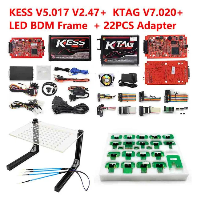 BDM кадр светодиодный ECU KTAG KESS KTM всегда Dimsport BDM зонда адаптеры светодиодный BDM кадр с сеткой 4 зонд ручка для FGTECH BDM100 - Цвет: Черный