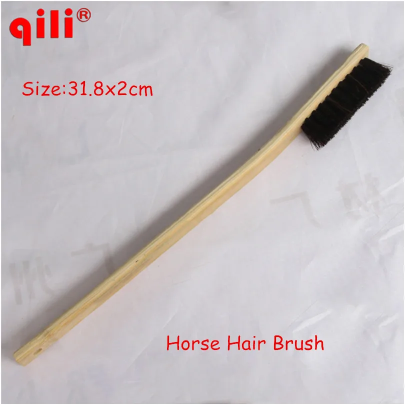 50pcs/lot DHL Free Long Handle Horse Hair Brush Car Vechile Cleaning