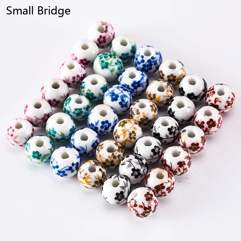 Flower Ceramic Beads2