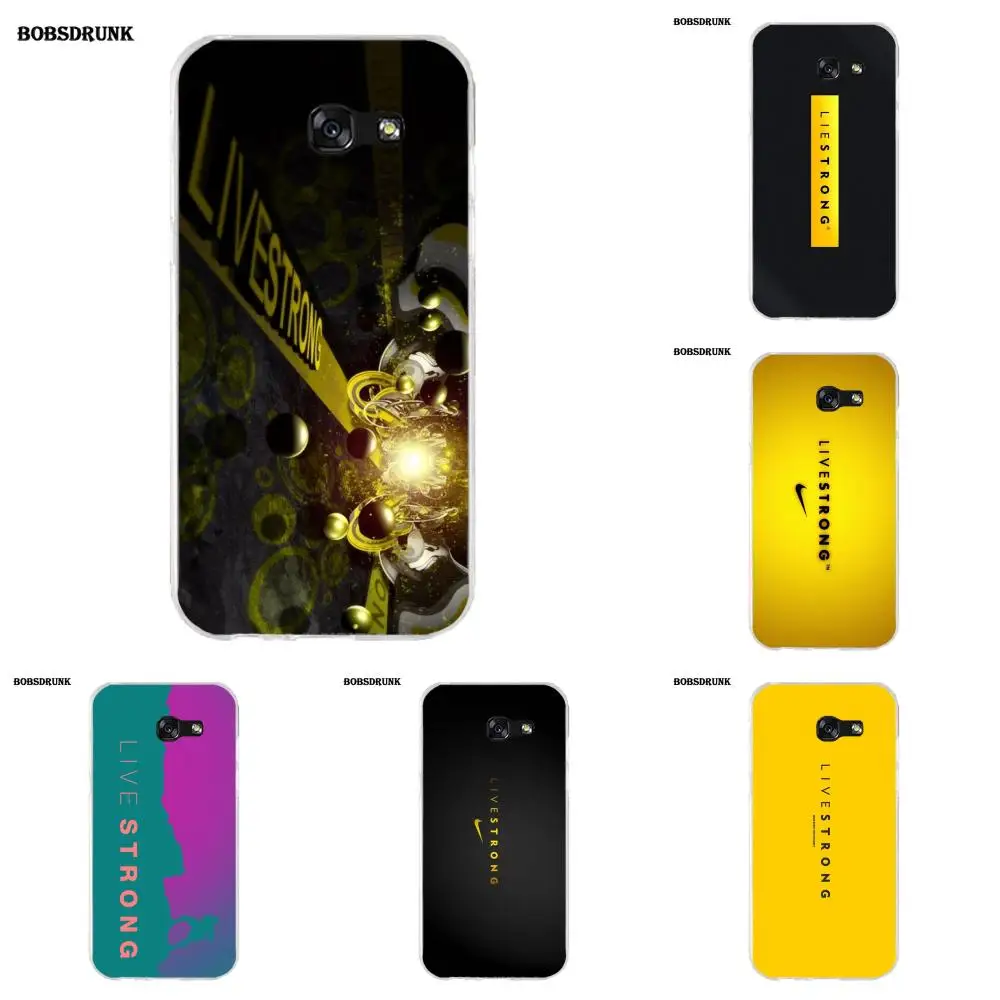 

EJGROUP Soft Phone Capa For Livestrongs Logo For Samsung Galaxy A3 A5 A7 J1 J2 J3 J5 J7 2015 2016 2017