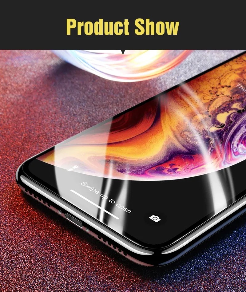 6D Protective Glass On the For iPhone 7 6 XS MAX Screen Protector Full Cover Curved Tempered Glass For iPhone 6 s XR X 10 8 Plus (11)