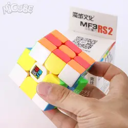 Mofangjiaoshi Mf3RS2 Magic Cube Скорость головоломки 56 мм игрушки для конкурса для Для детей WCA Чемпионат 3x3 Mf3RS V2 3 слоя