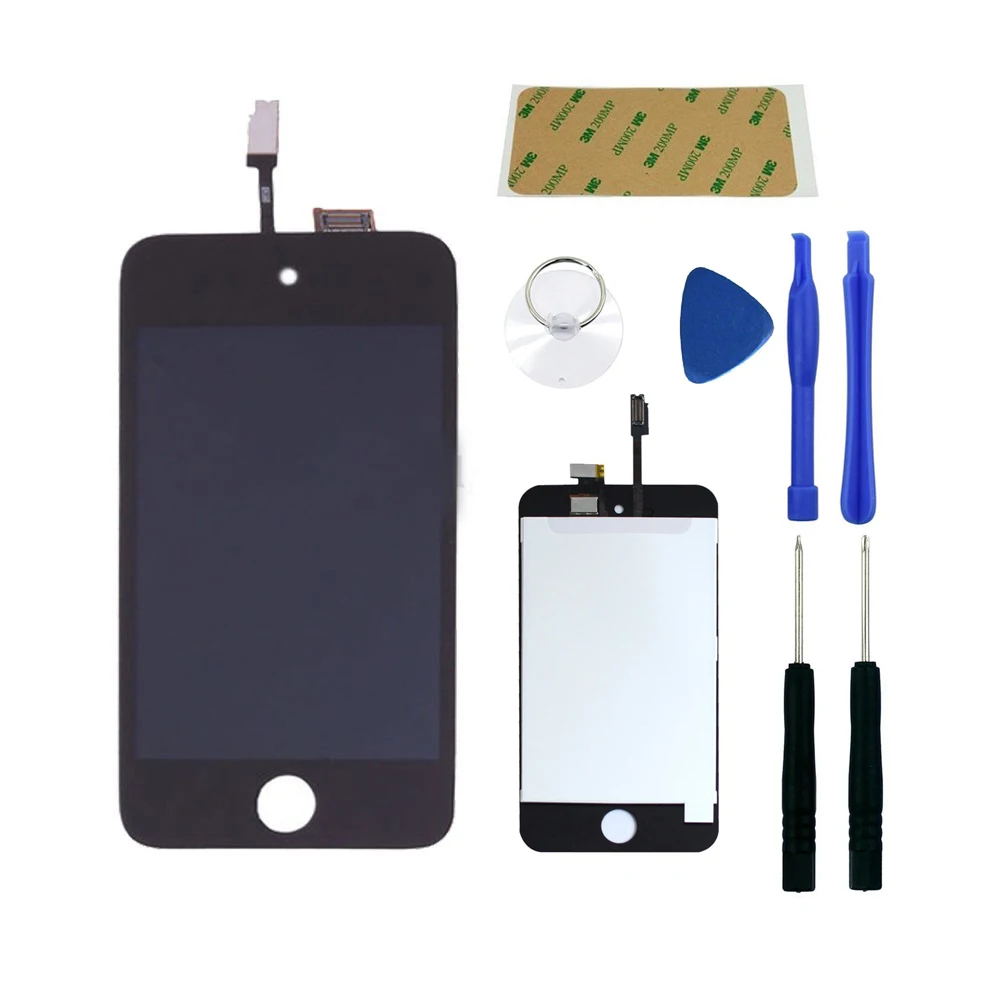 Full Screen Replacement for iPod Touch 4 4th LCD Screen The Whole