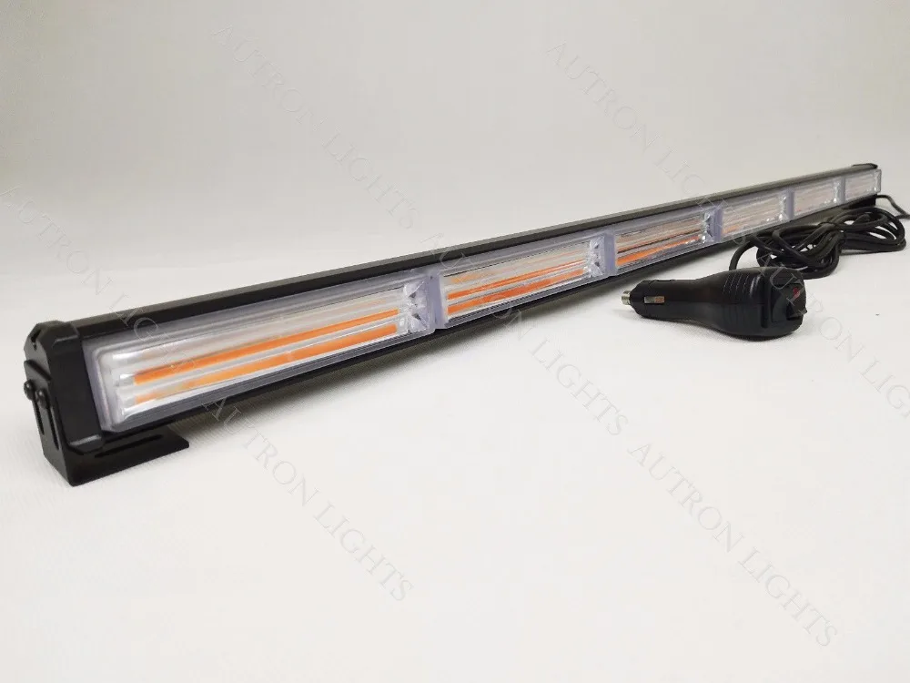 108 W 3" 35" COB светодиодный аварийный советник по трафику сигнальная лампа STROBE Light Желтый
