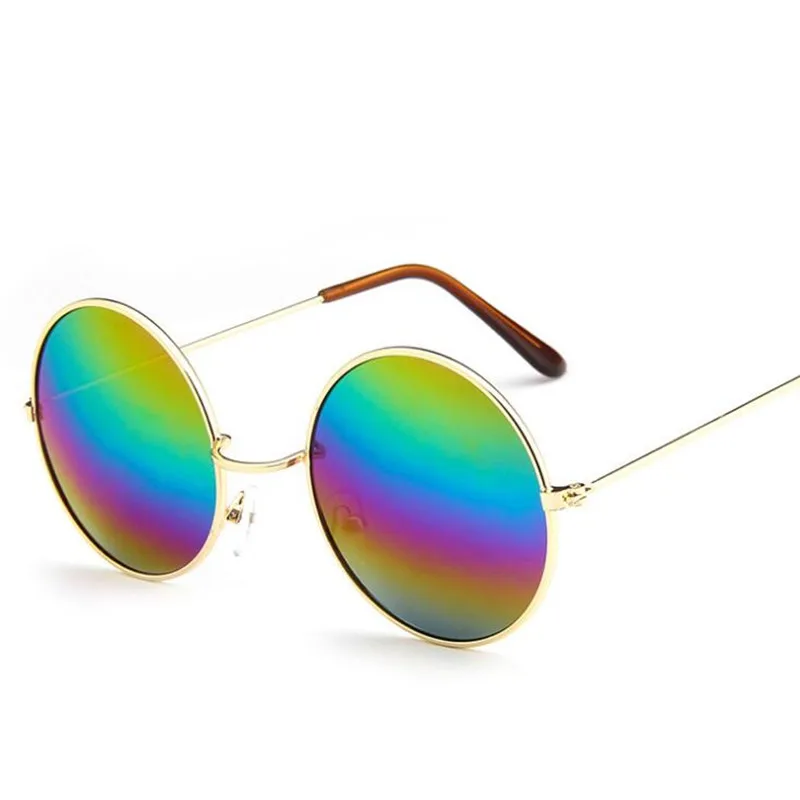 Готические стимпанк Солнцезащитные очки мужские металлические круглые оттенки мужские прозрачные солнцезащитные очки для женщин хип-хоп паровой панк