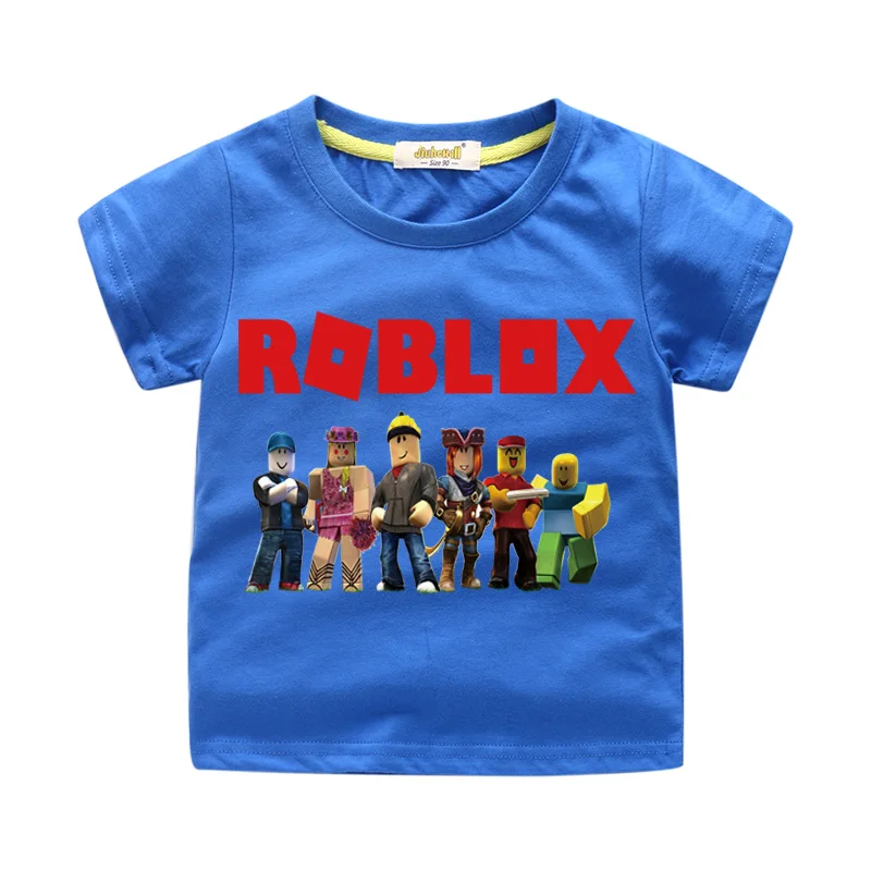 2019 Summer Boys T Shirt Roblox Stardust Ethical Cotton Cartoon T - children 3d game roblox print t shirt clothing for kids cartoon design tee tops clothes