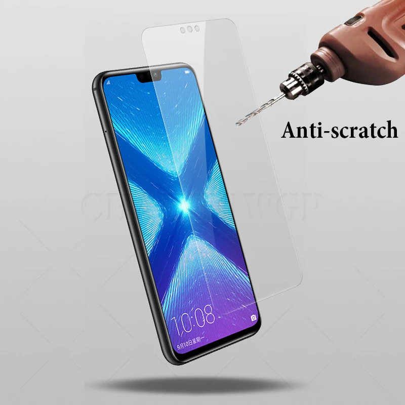 9H прозрачное закаленное стекло для Huawei Honor 8X Защита экрана 8x Защитная пленка