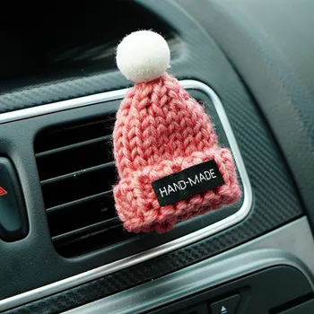 

Car Styling Handmade Hat Shape Air Freshener Clip Air Condition Vent Perfume Original Fragrance Scent Automobile Accessories