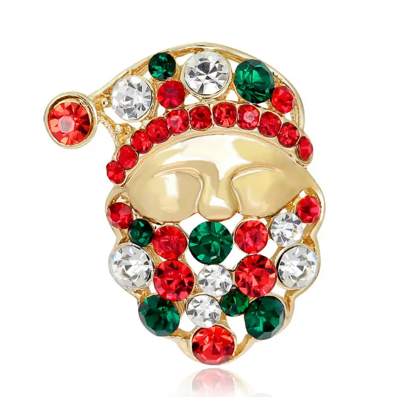 Женская Брошь в виде снеговика и рождественской елки|enamel brooches for women|brooches womenenamel