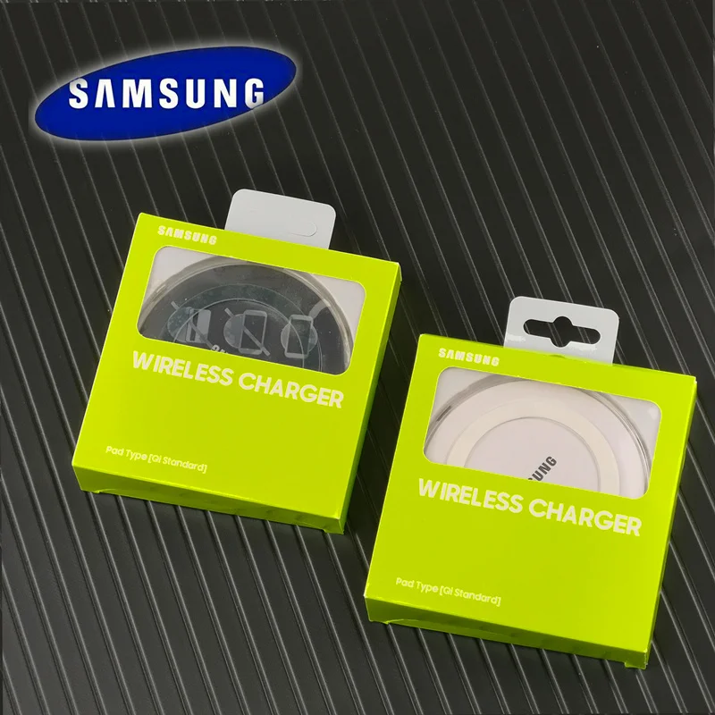 

Original QI Samsung Wireless Charger Dock For Galaxy S7 S6 EDGE S8 S9 S10 Plus xiaomi mi9 Iphone 8 X XS XR xiaomi mi 9