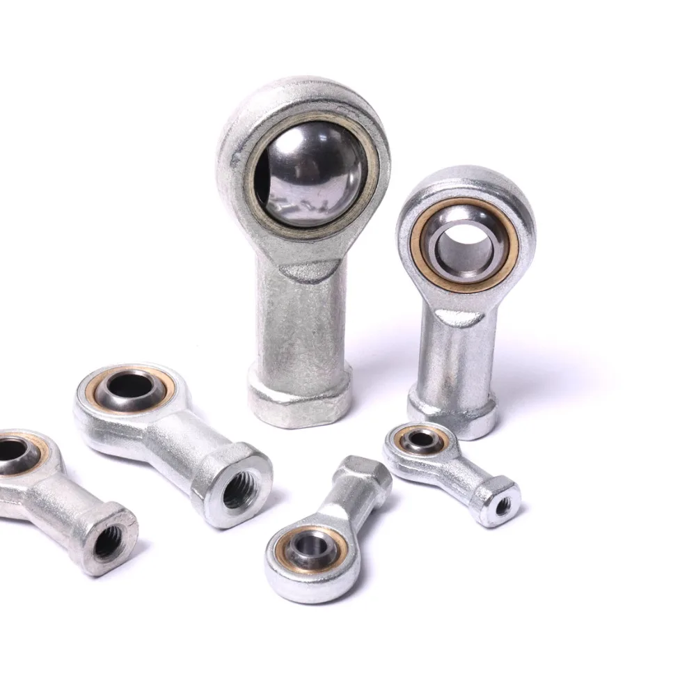 

Professional 4Pcs same size Female Ball Bearing M5/M6/M8/M10/M12/M16 Fish Eye Rod End Joint Bearings for Hydraulic Engineering