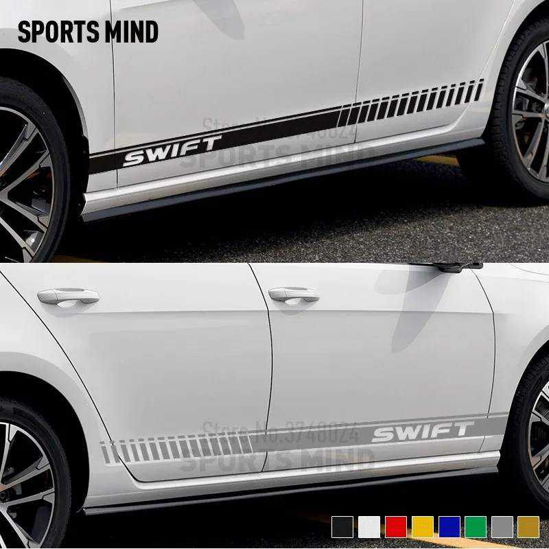 1 Pair Sports mind Door Car Sticker Decal Automobiles Car Styling For