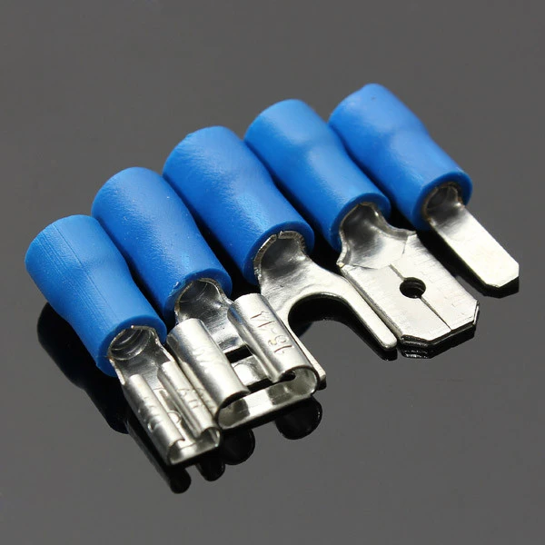 Excellway? EC08 280pcs Assorted Electrical Fork Ring Spade Crimp Terminal Wire Connector Box Kit