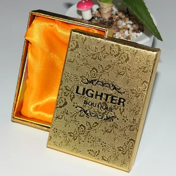 

20pcs/lot USB charging inflatable kerosene lighter special packaging box personalized lighter universal packaging gift box