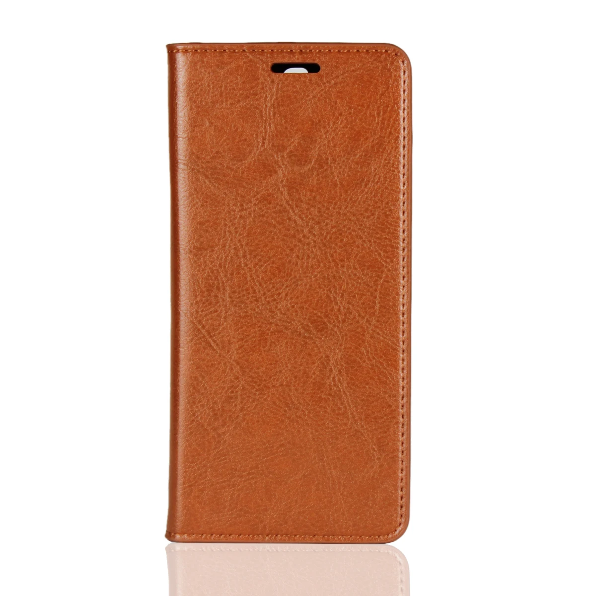 Light Brown FMWZP Премиум кожаный чехол для Xiaomi Redmi 7A кошелек Чехол раскладной чехол с держателем карты воловья кожа кобура Coque Fundas - Цвет: Light Brown FMWZP