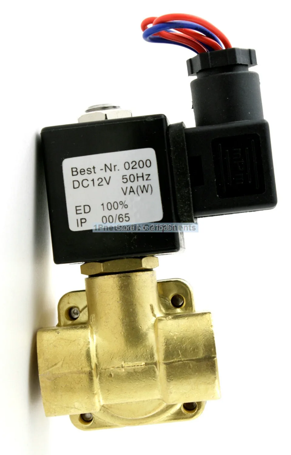 High Quality 1/4'' 16Bar Pressure Electric Solenoid Valve Normally Open