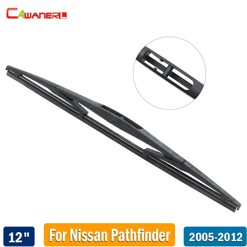 

Cawanerl 1 Piece Vehicle Rubber Rear Windscreen Wiper Car Back Window Wiper Blade 12" 300mm For Nissan Pathfinder 2005-2012