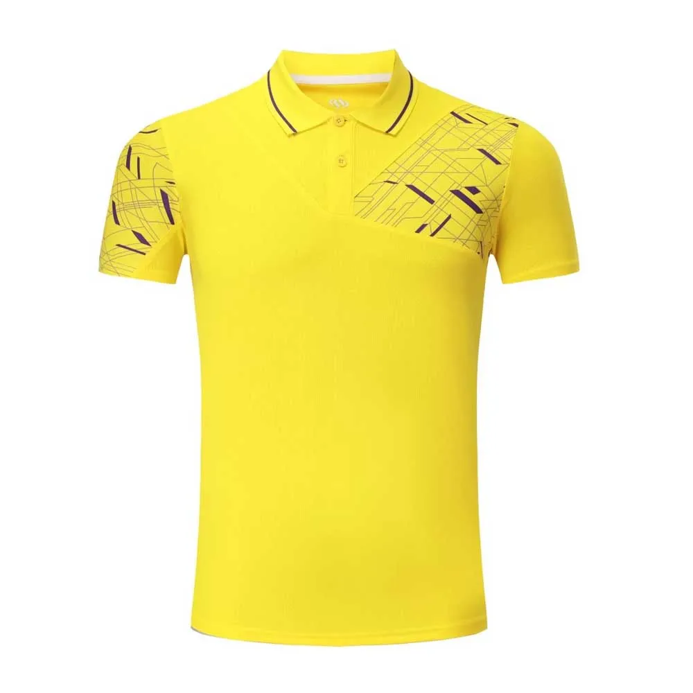 

Golf Shirts Mens Quick Dry Badminton T-Shirts Sportswear Tennis Shirt Clothes Badminton Short Sleeve T Shirts Running