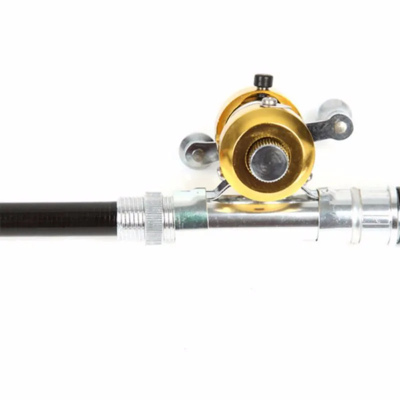 Mini Vara De Pesca Com Molinete Roda