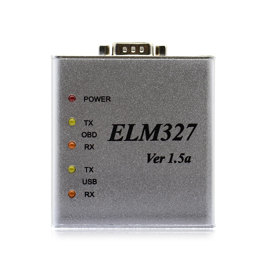 Цена ELM327 металлический V1.5/V1.5a OBD2 автоматический диагностический инструмент ELM 327 USB металлический интерфейс считыватель кода сканер