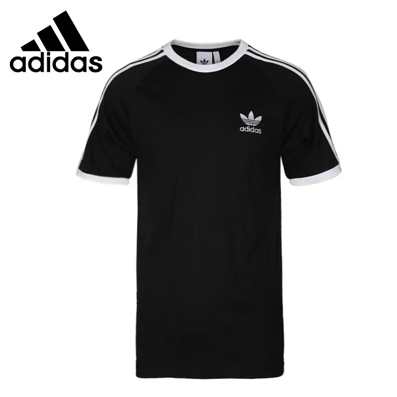 

Original New Arrival 2018 Adidas Originals 3-STRIPES TEE Men's T-shirts short sleeve Sportswear