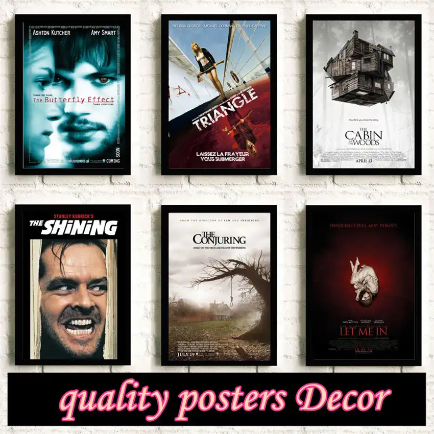 الرعب الفيلم اللوحة جودة Hd Reying الفيلم المنزل فن الديكور ديكور