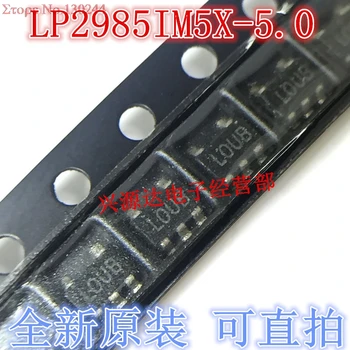 

10pcs/lot LP2985IM5X-5.0 LP2985IM5X LOUB LP2985 REG LDO 5V 0.15A SOT23-5 IC Best quality.